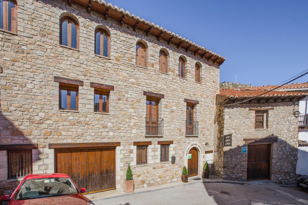 Hostal Antiguo Hospital Linares de Mora Eksteriør bilde