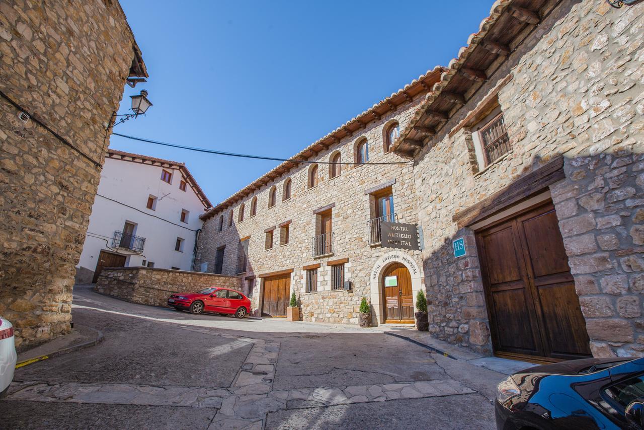 Hostal Antiguo Hospital Linares de Mora Eksteriør bilde