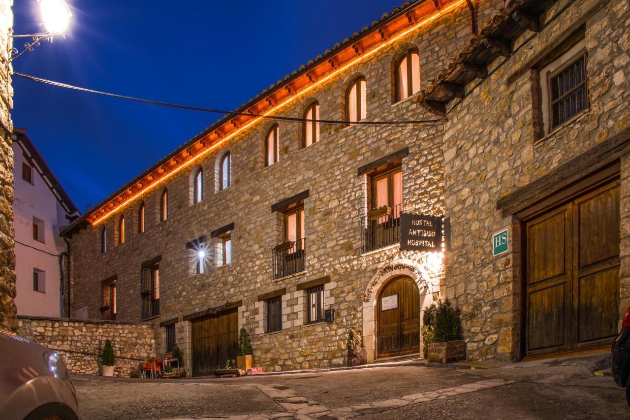 Hostal Antiguo Hospital Linares de Mora Eksteriør bilde